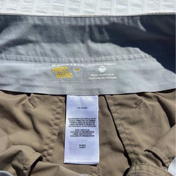 Mountain Hardwear Women's Ramesa Short in Khaki, 6 - Picture 8 of 14